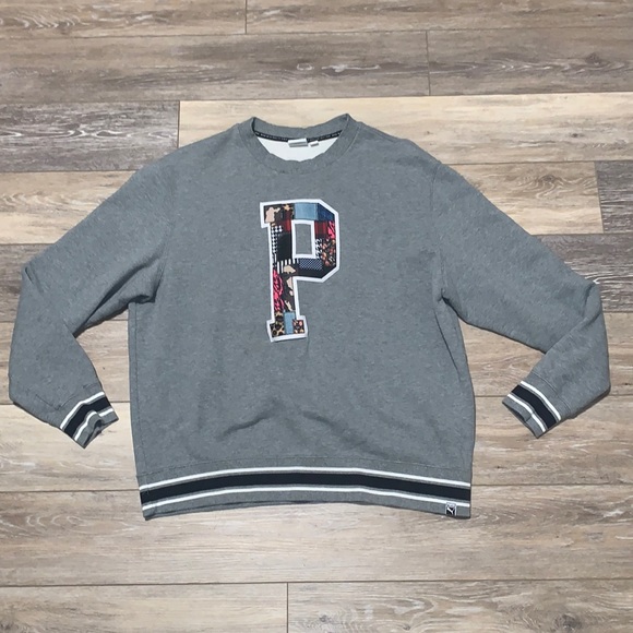 Puma Tops - Puma Patch Work Crew Neck SweatShirt